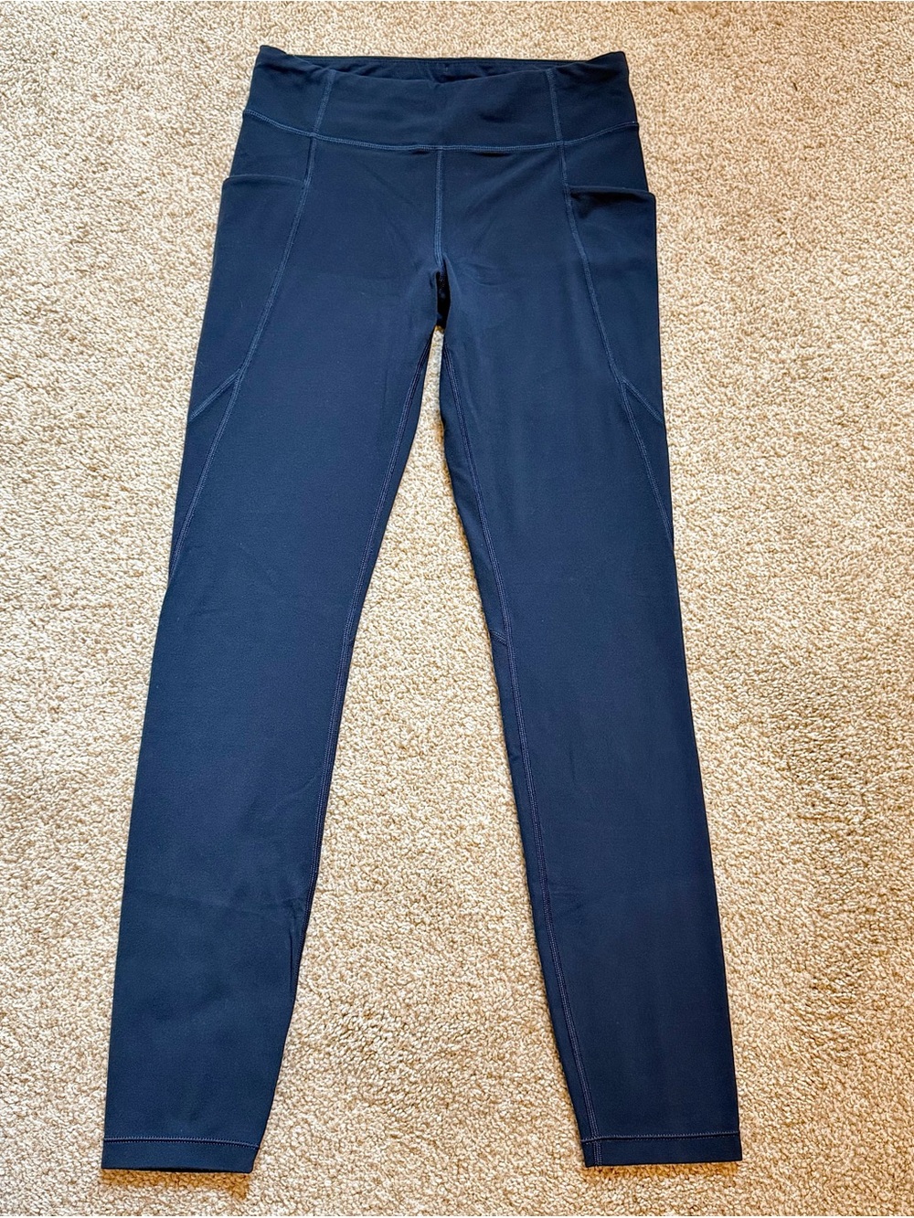 Athleta Girl Stash Your Treasures Tight Navy Blue Size XL/14 Activewear Leggings